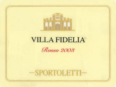 Sportoletti Villa Fidelia Rosso - Click Image to Close